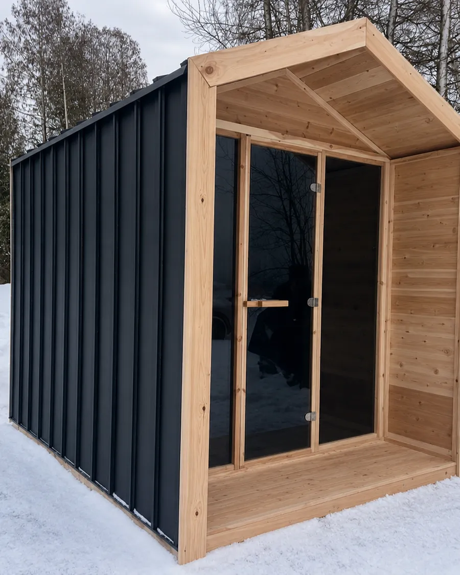 A-Frame Sauna