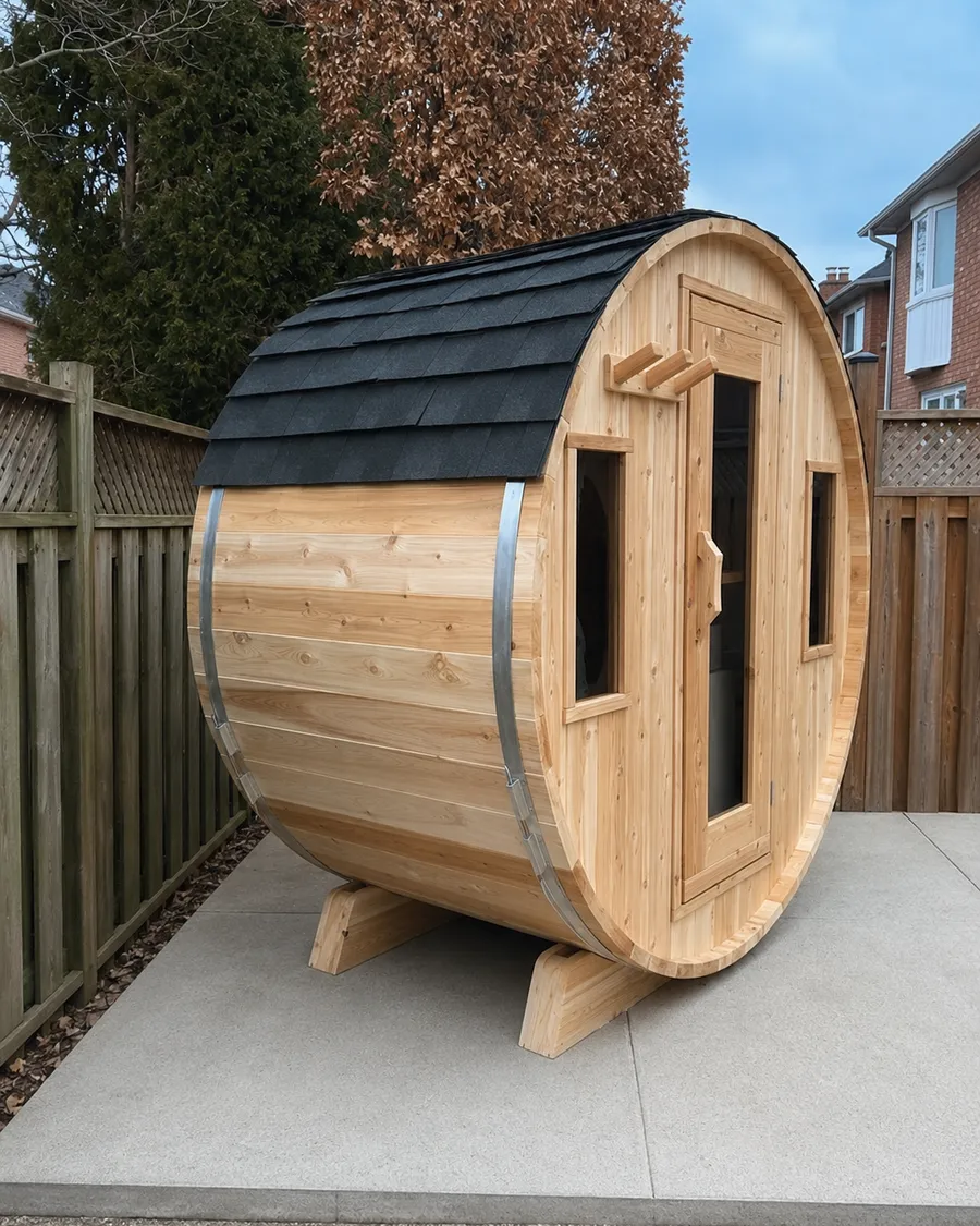 Classic Barrel by Burnwell Saunas